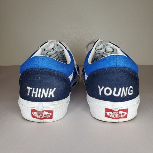 NWOT Vans Limited Edition Think Young Old Skool Shoe Men's Size 9.5 - Picture 3 of 10